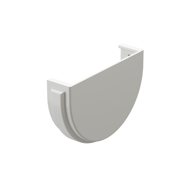 Заглушка желоба Docke Premium ПВХ - Пломбир купить в Кашире