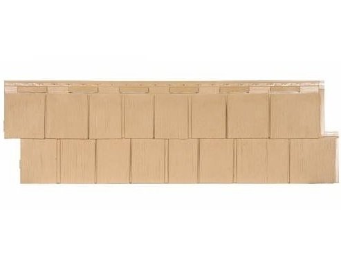 Фасадная панель T-Сайдинг-Щепа пихта ЭКО-1 Бежевый купить в Кашире