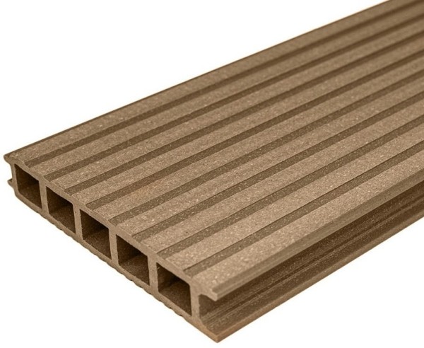 Террасная доска из ДПК бесшовная holzhof, Орех купить в Кашире