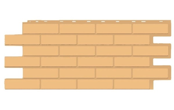 Фасадная панель T-Siding Кирпич Модерн Эко Крем купить в Кашире