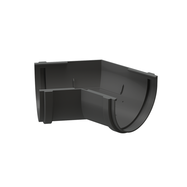 Угол желоба 135˚ Docke Premium Графит купить в Кашире