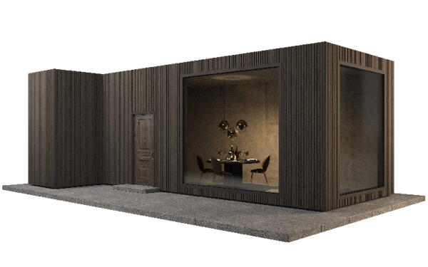 Фасадная панель GRINDERDECO, ДПК,двухсторонняя Венге купить в Кашире