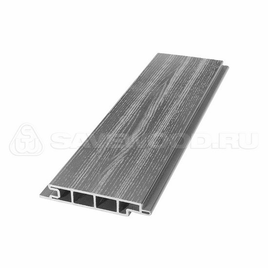 Террасная доска из ДПК SW Padus радиальный распил «SaveWood» пепельный купить в Кашире