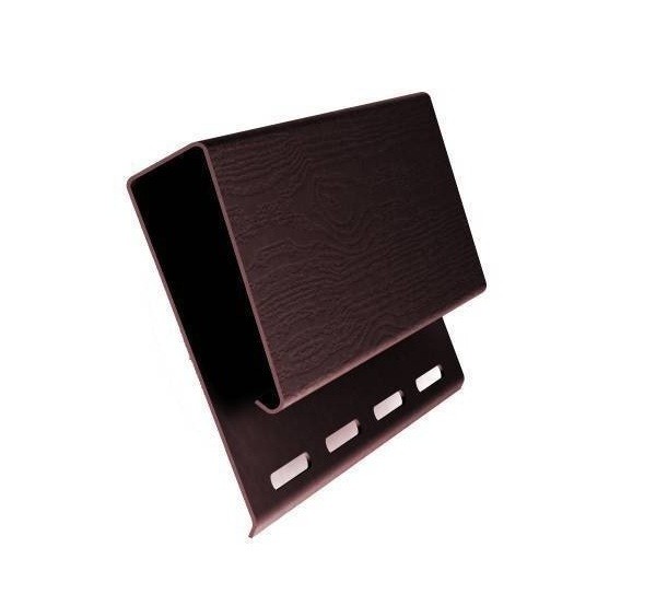 Наличник широкий J-профиль Grand Line Тёмный дуб купить в Кашире