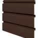 Софит ламинированный VOX UNICOLOR без перфорации, Коричневый купить в Кашире