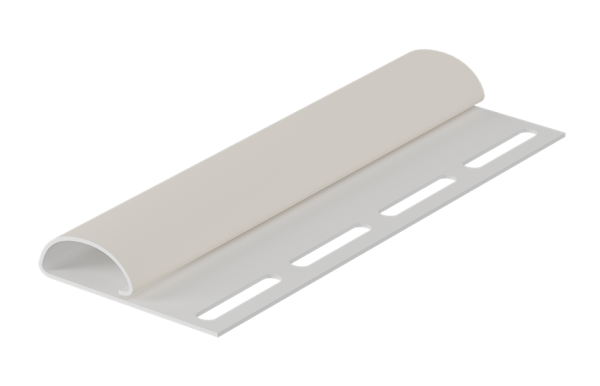 Финишная планка для сайдинга Элит, Белая купить в Кашире