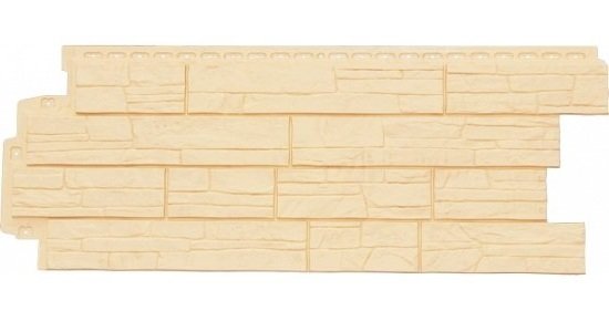 Фасадная панель Grand Line Сланец бежевый купить в Кашире