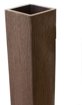 Столб опорный Woodvex Co-Extrusion Темно - Коричневый купить в Кашире
