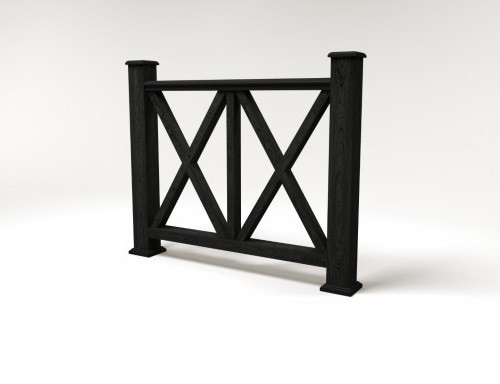 Ограждение из ДПК FG7 кварц купить в Кашире