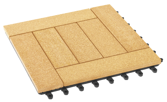 Модульный паркет ДПК GRINDERDECO Комфорт 6 Песчаник купить в Кашире