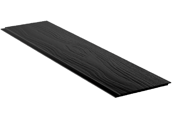 Фиброцементный сайдинг Фибростар Одноцветный 190х3000х8мм КР 85 Глубокий Чёрный купить в Кашире