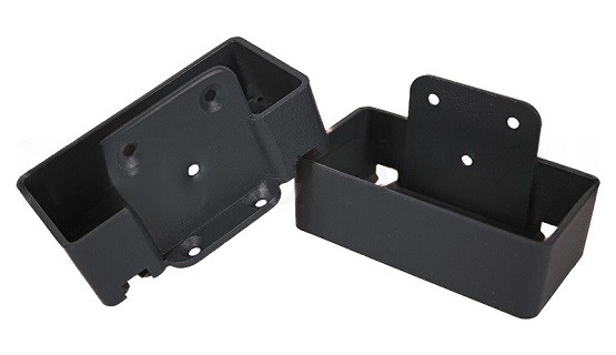 Крепление перил прямое из алюминия GardenParkett Графит купить в Кашире