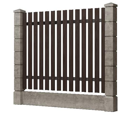 Заборная доска GRINDERDECO, ДПК, шлифованная Венге купить в Кашире