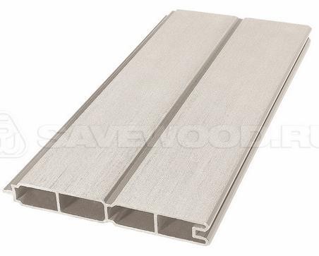 Заборный профиль из ДПК Savewood SW Agger матовый бежевый купить в Кашире