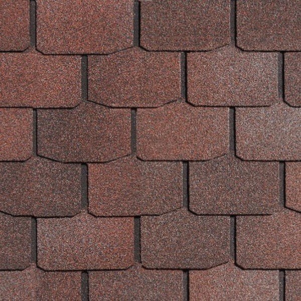 Гибкая черепица Shinglas, серия Классик, коллекция Модерн – Красный мрамор купить в Кашире