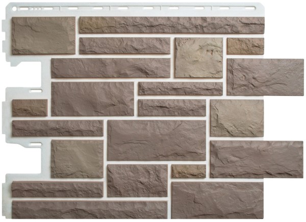 Фасадная панель Альта-Профиль Камень Пражский 03 купить в Кашире