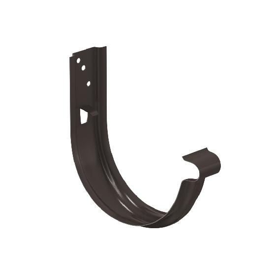 Водосток Aquasistem, система 125x90 - Крюк крепления желоба универсальный RR 32 Тёмно-Коричневый купить в Кашире