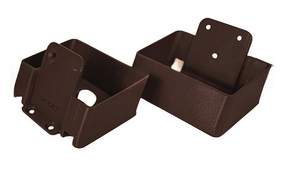 Крепления перил наклонное из алюминия GardenParkett Венге купить в Кашире