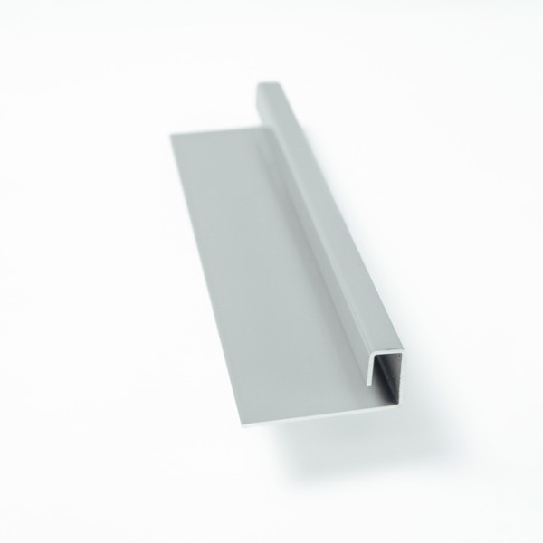 Профиль J завершающий алюминиевый (матовый) 3м купить в Кашире